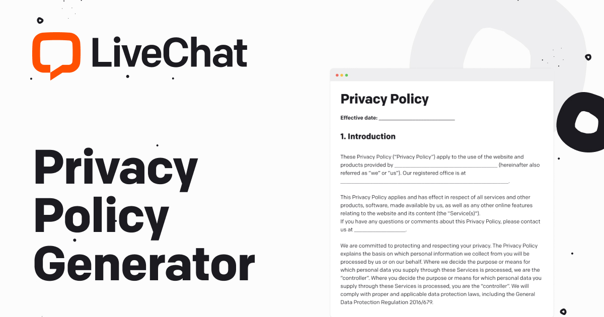 php agency privacy policy